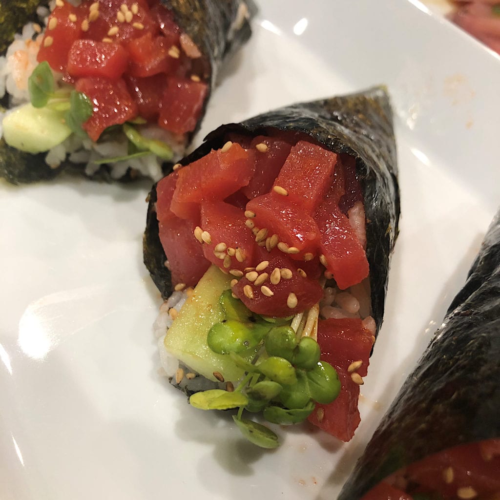 Spicy tuna rolls