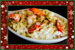 Christmas-Bacon Mac & Cheese