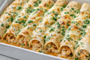 Seafood Enchiladas