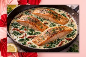 Valentines Creamy Tuscan Salmon 1080x1350