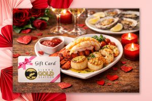 Valentines Nice Seafood Plate Champagne Gift Card_Background 1200x800